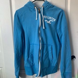 Old School Hollister Zip Up Hoodie